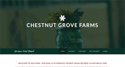 Desktop Screenshot of chestnutgrovefarms.net